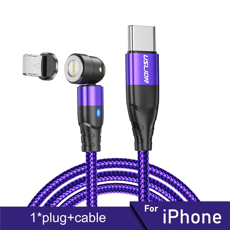 USLION PD 60W Cabo Magnético Carregamento