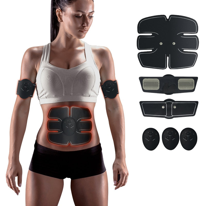 50 Almofadas de Gel Estimulador Muscular ABS Fitness Abdominal