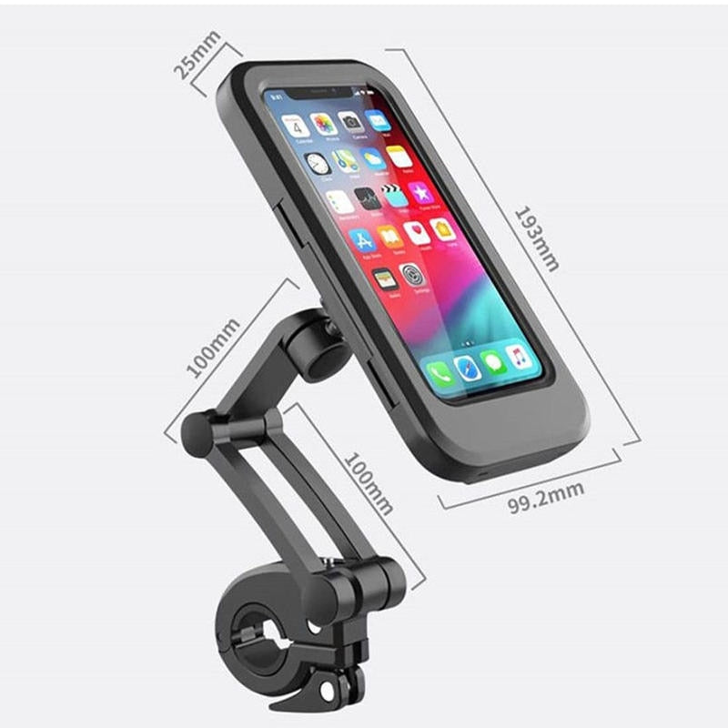 Suporte de telefone para  bicicleta ou moto 360 graus rotação