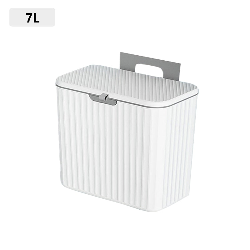Container de Lixo para armario de Cozinha com suporte para pendurar