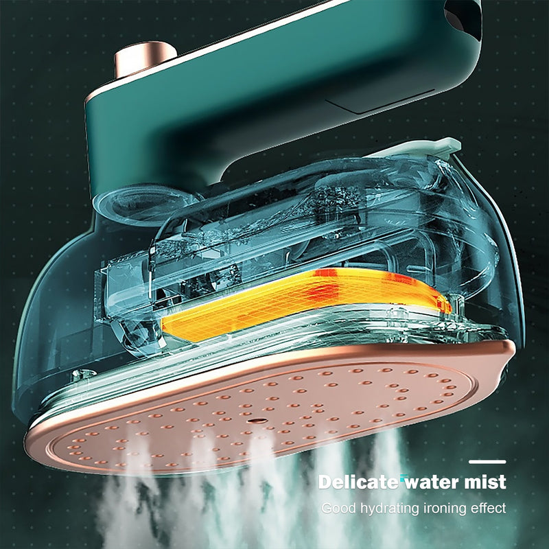 Profissional mini ferro molhado seco máquina de engomar imprensa de calor para costura portátil ferro elétrico a vapor handheld para casa e viagem